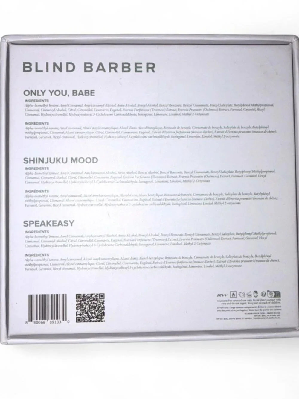 Blind Barber Collection